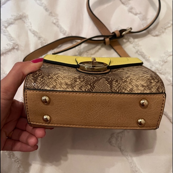 ALDO SNAKE PRINT COLOR BLOCK CROSSBODY BAG - Picture 4 of 6